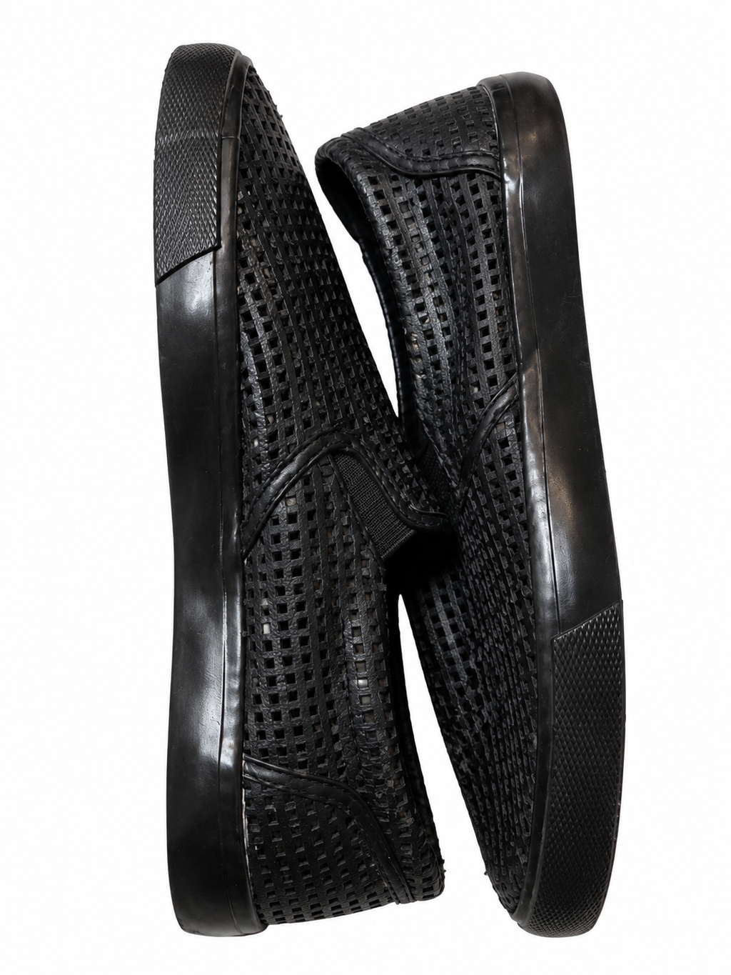 Asos – Mocassins noirs texturés/Homme