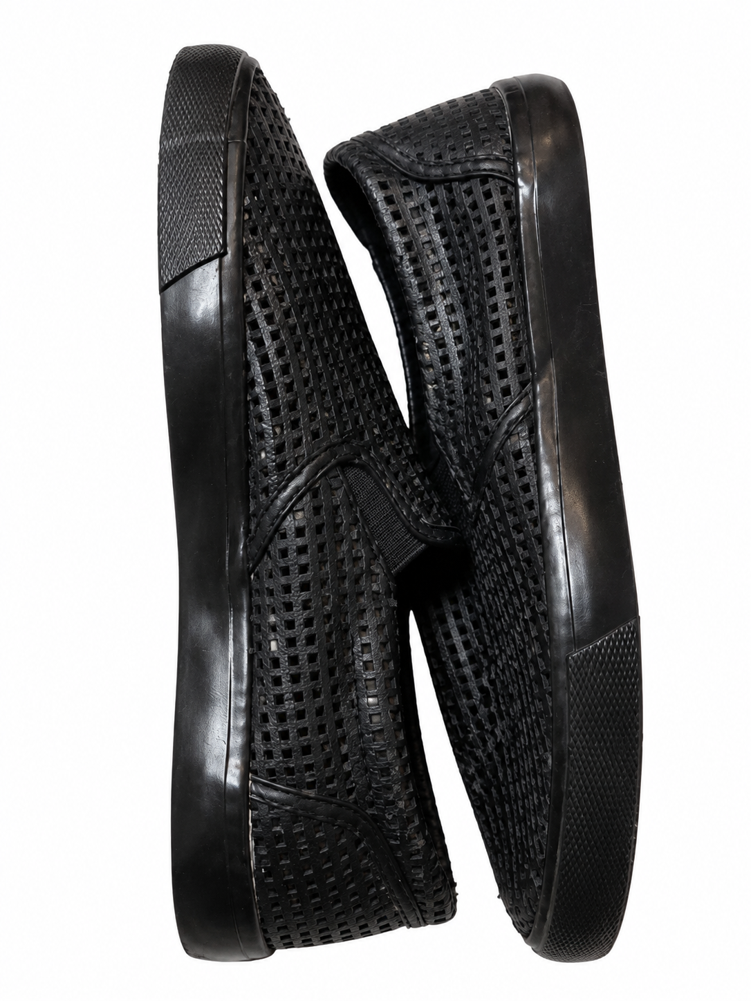 Asos – Mocassins noirs texturés/Homme