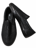 Asos – Mocassins noirs texturés/Homme